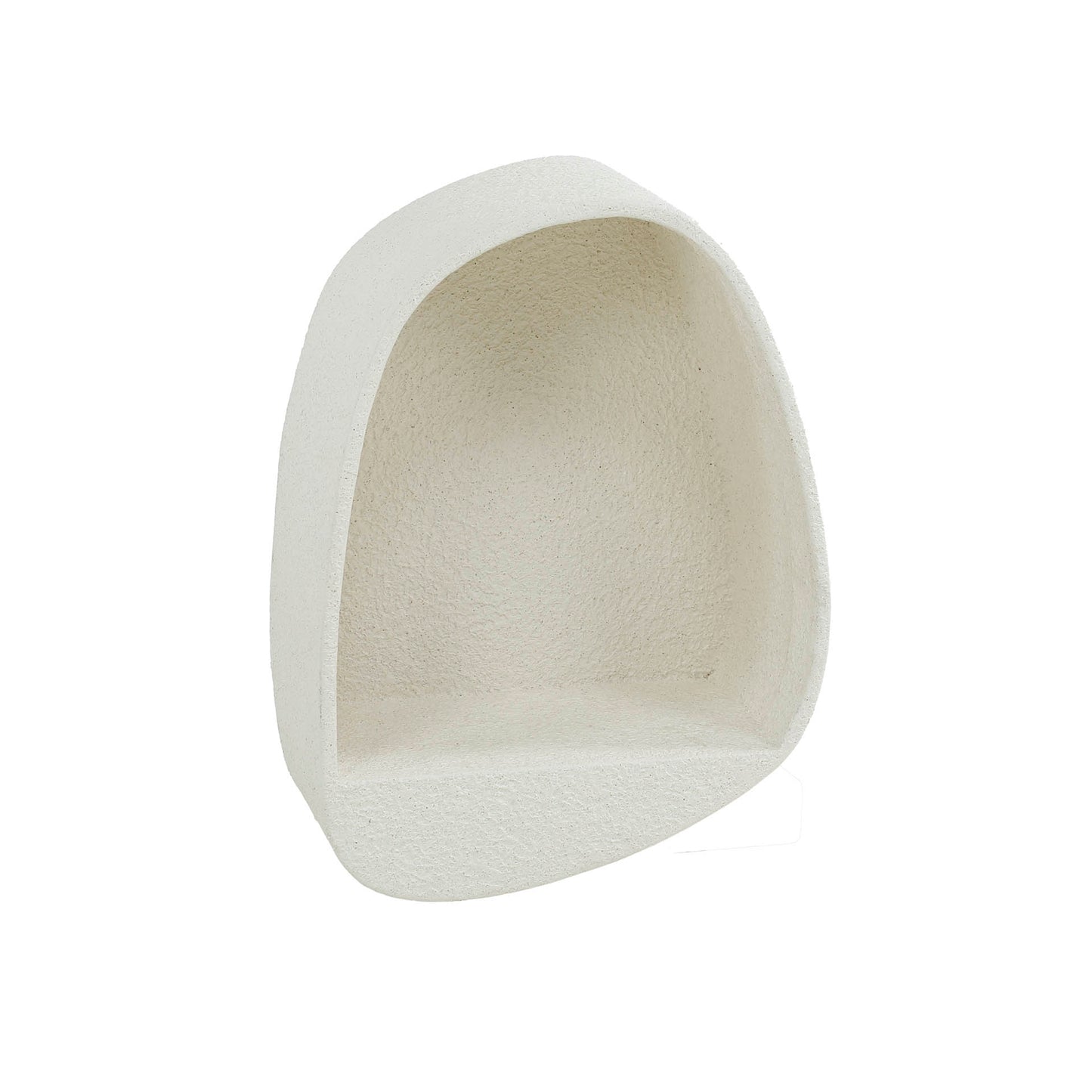 Wandregal Altara Drop 34x21x46 cm – Schwebendes Marmorkomposit-Wandregal