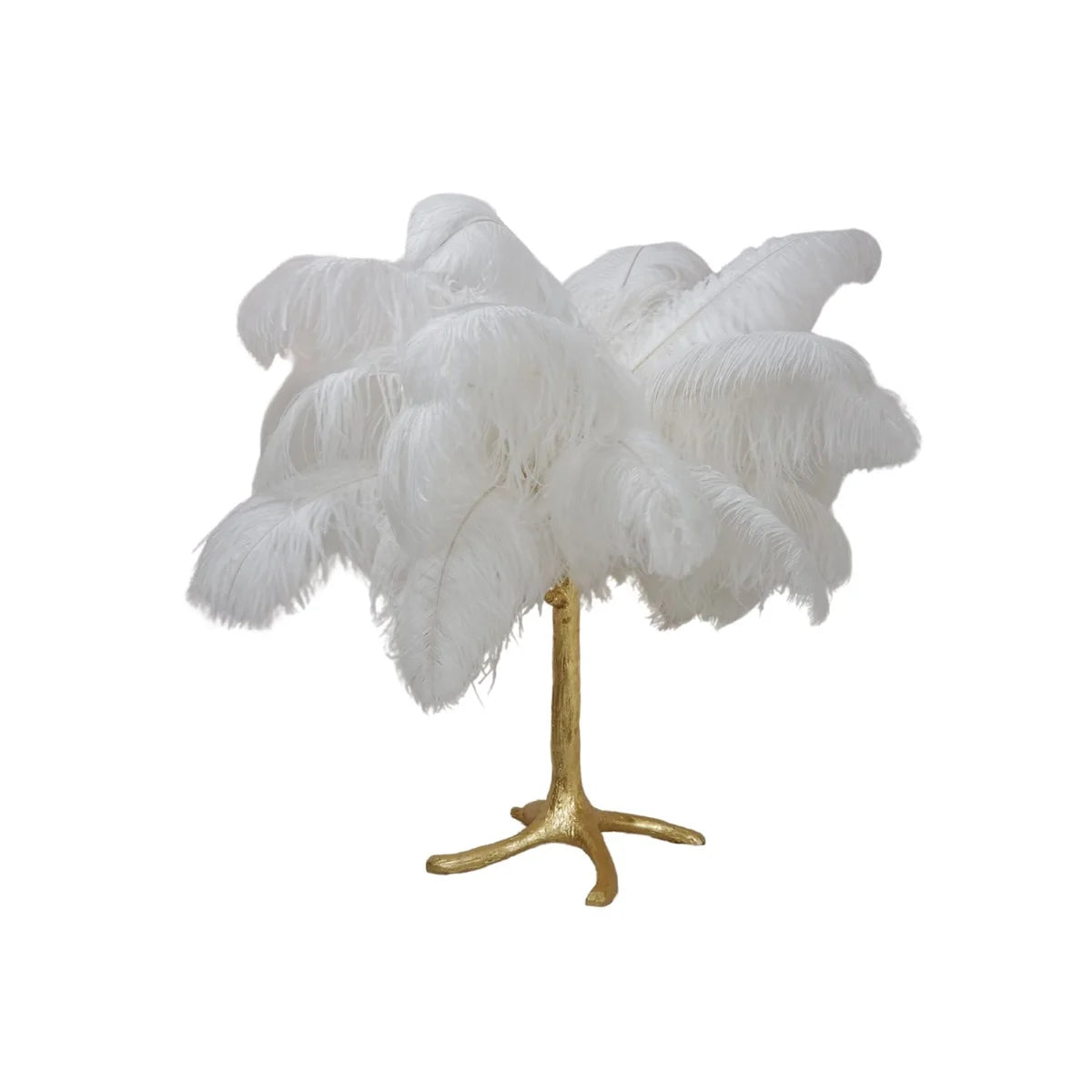 TABLE LAMP FEATHER 65X70