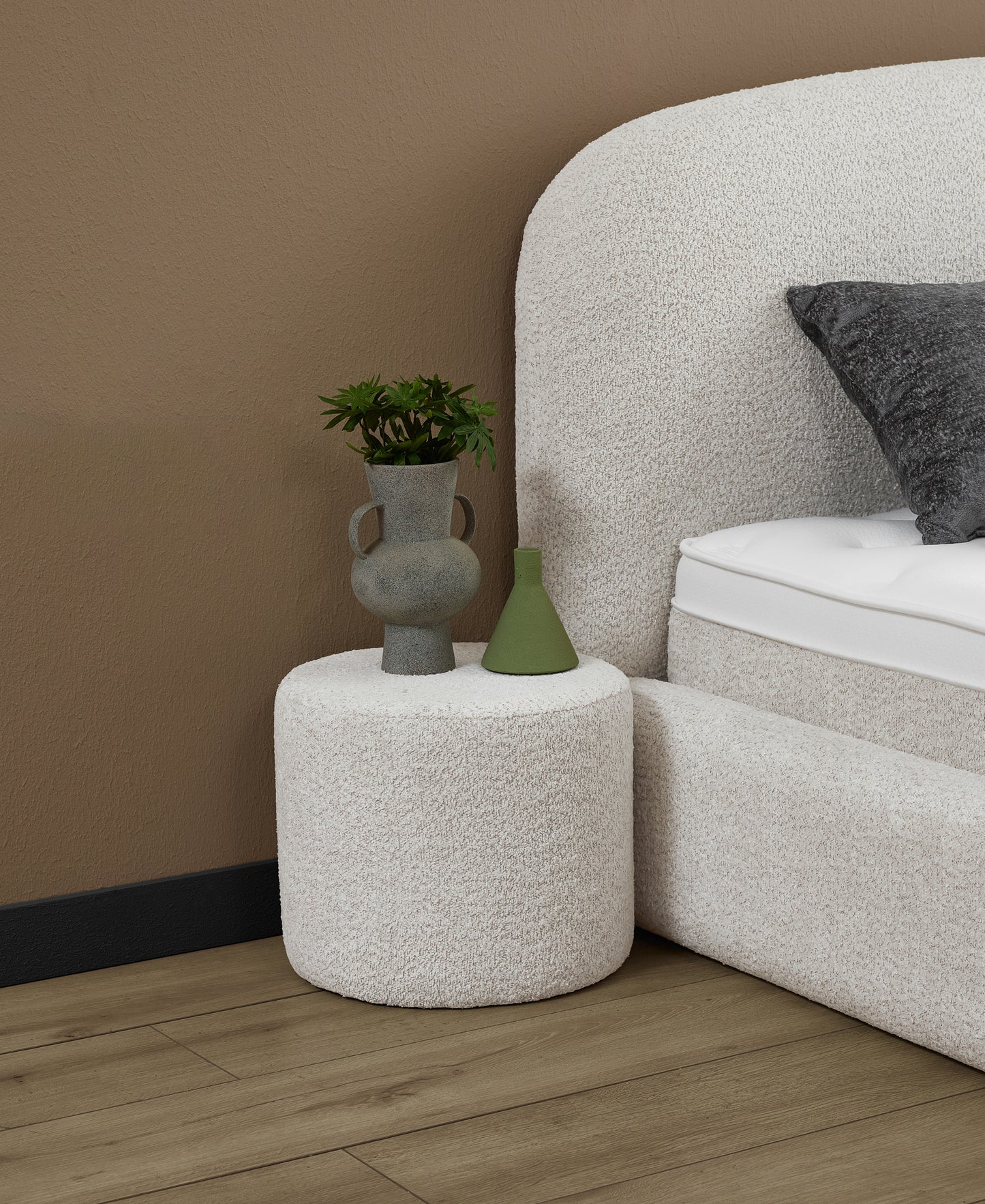 Elena Creme Boxspringbett