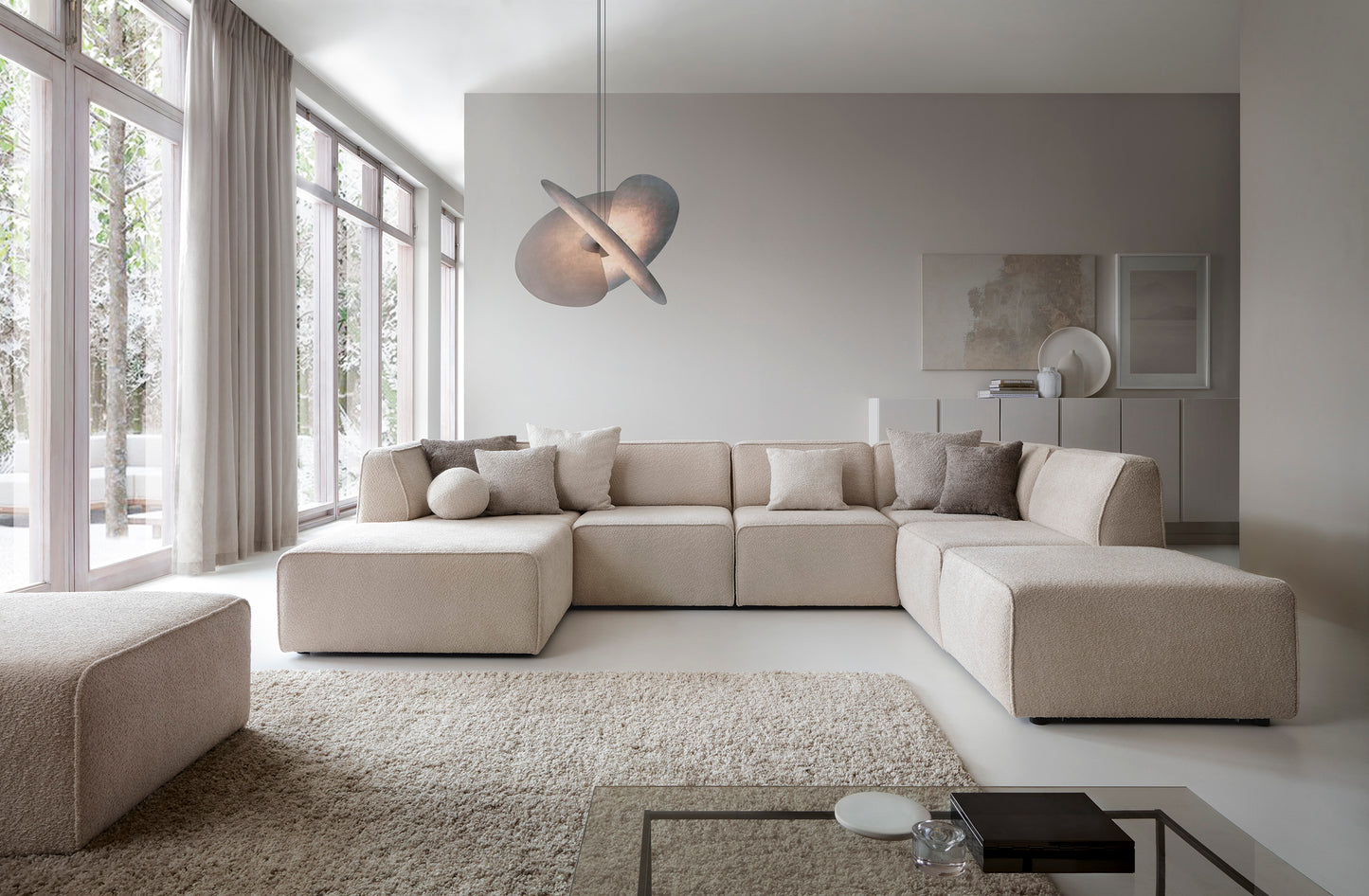 Hugg Modulsofa Wohnlandschaft