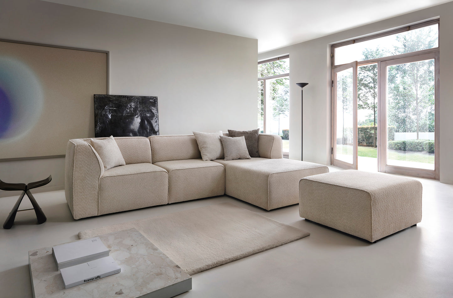 Hugg Ecksofa mit Longchair