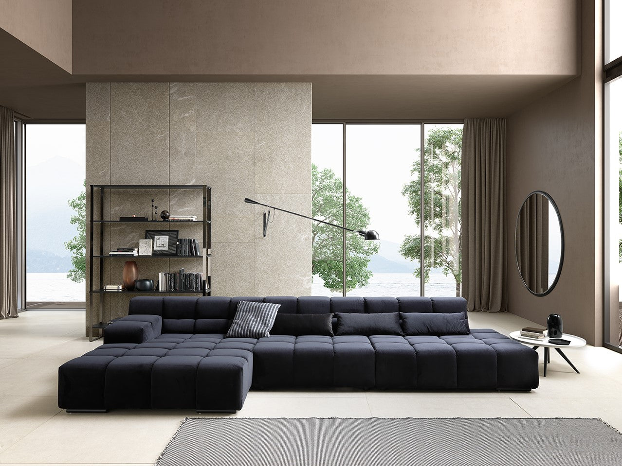 Temple XL mit Récamiere