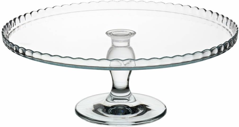 74877 Pasabahce Patisserie Tortenhaube Tortenplatte Tortenständer auf dem Fuß 32 cm