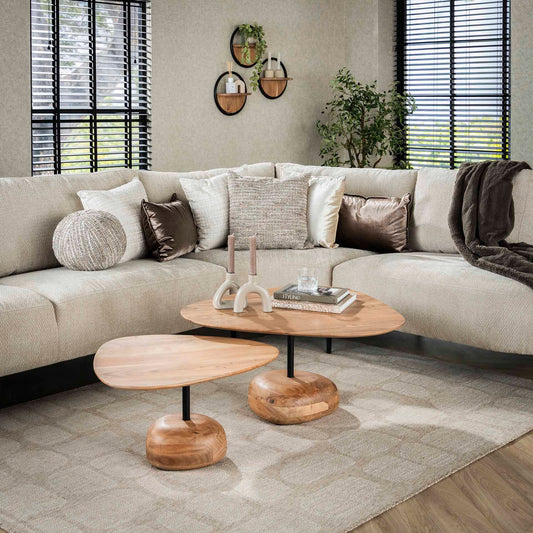 Couchtisch 2er Set “Triona” –  Modern Design