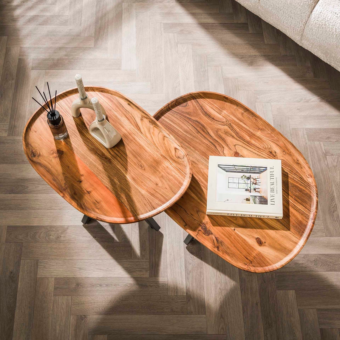 Couchtisch 2er Set “Spider” –  Modern Design