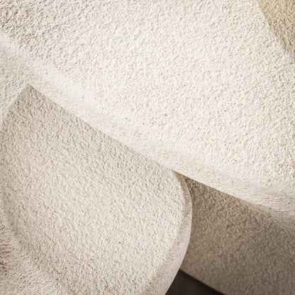 Organic Couchtisch aus Marmor-Komposit – Moderne Couchtisch aus der Stone Serie (110×70 cm)