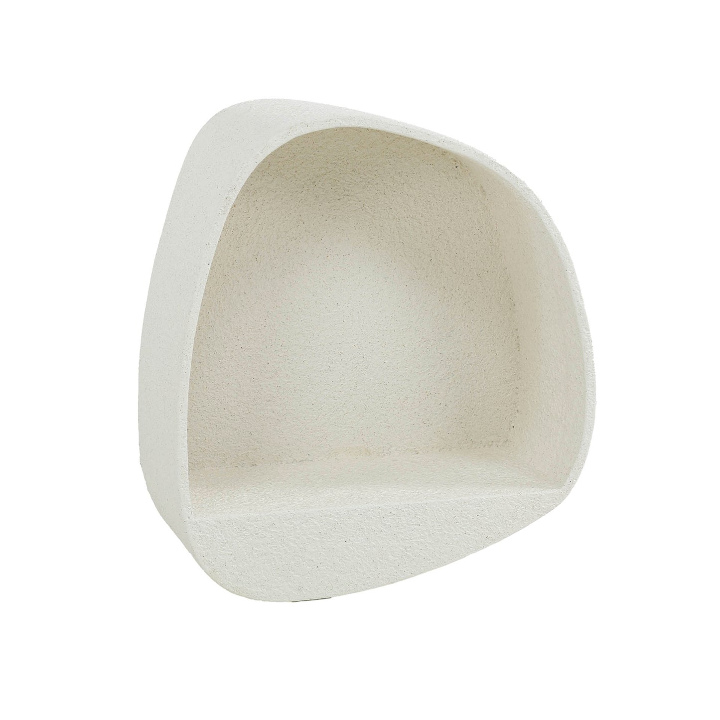 Wandregal Altara Wide 44x21x49 cm – Breites schwebendes Marmorkomposit-Regal