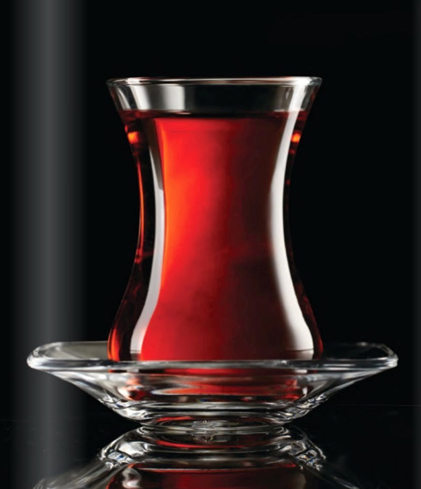 42381  Pasabahce Incebelli Cay Glasset 6 Teilig