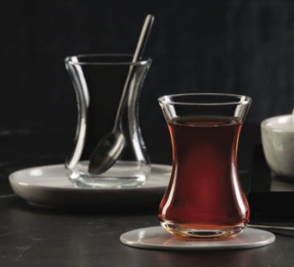 42381  Pasabahce Incebelli Cay Glasset 6 Teilig