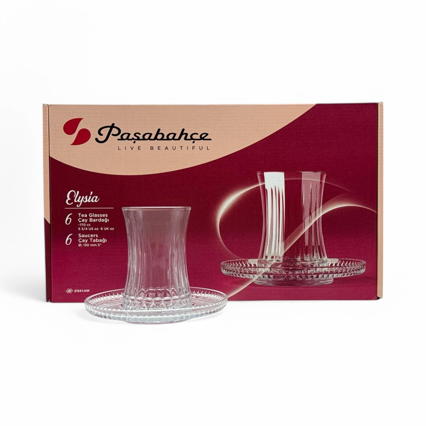 950097 Pasabahce Elysia 12 Teiliges Teeset