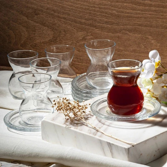 96575 Pasabahce Etnik Teeset 12Teilig