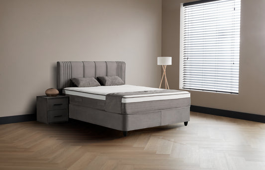 Belicia Gri Boxspringbett