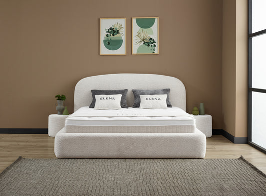 Elena Creme Boxspringbett