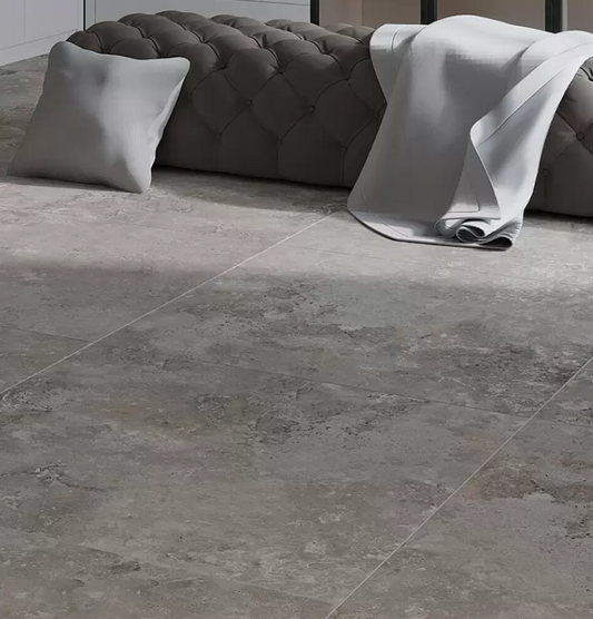 Feinsteinzeug Camarque Marron 60*120cm glasiert matt & rektifiziert