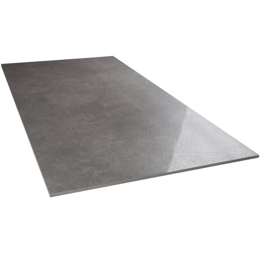 Feinsteinzeug Massa Anthrazit 60*120cm glasiert poliert & rektifiziert