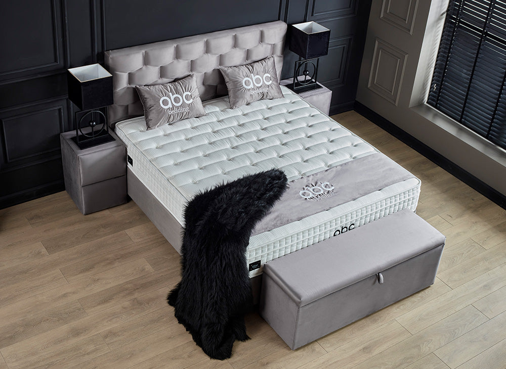 Palermo Gri Boxspringbett