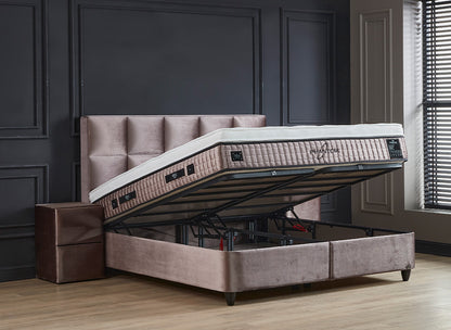 Phantom Beige Boxspringbett